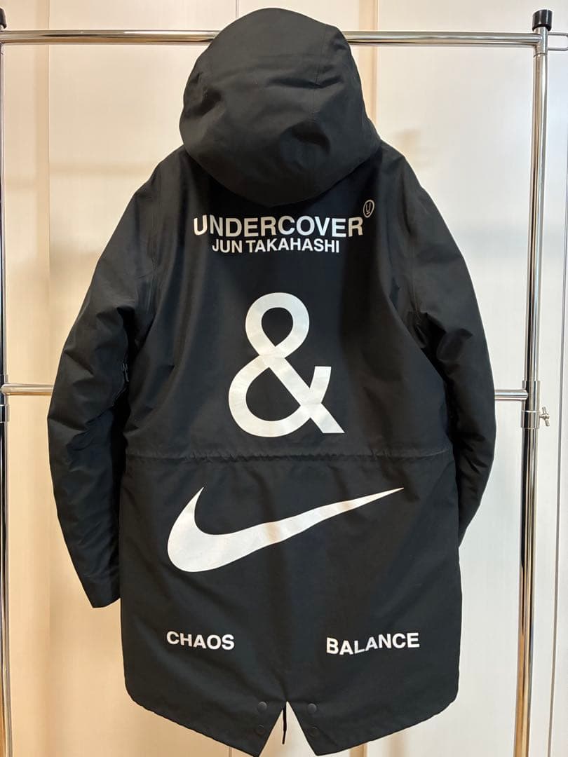【美品】ナイキ　アンダーカバー　レイヤーフィッシュテイルパーカー　コラボ　コート