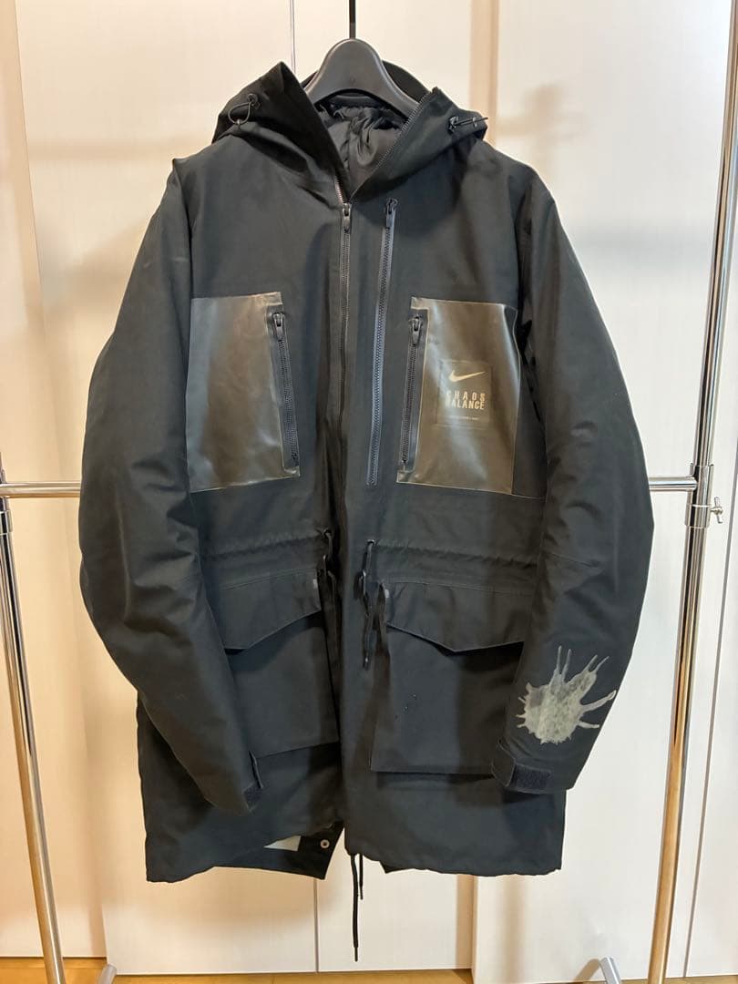 【美品】ナイキ　アンダーカバー　レイヤーフィッシュテイルパーカー　コラボ　コート