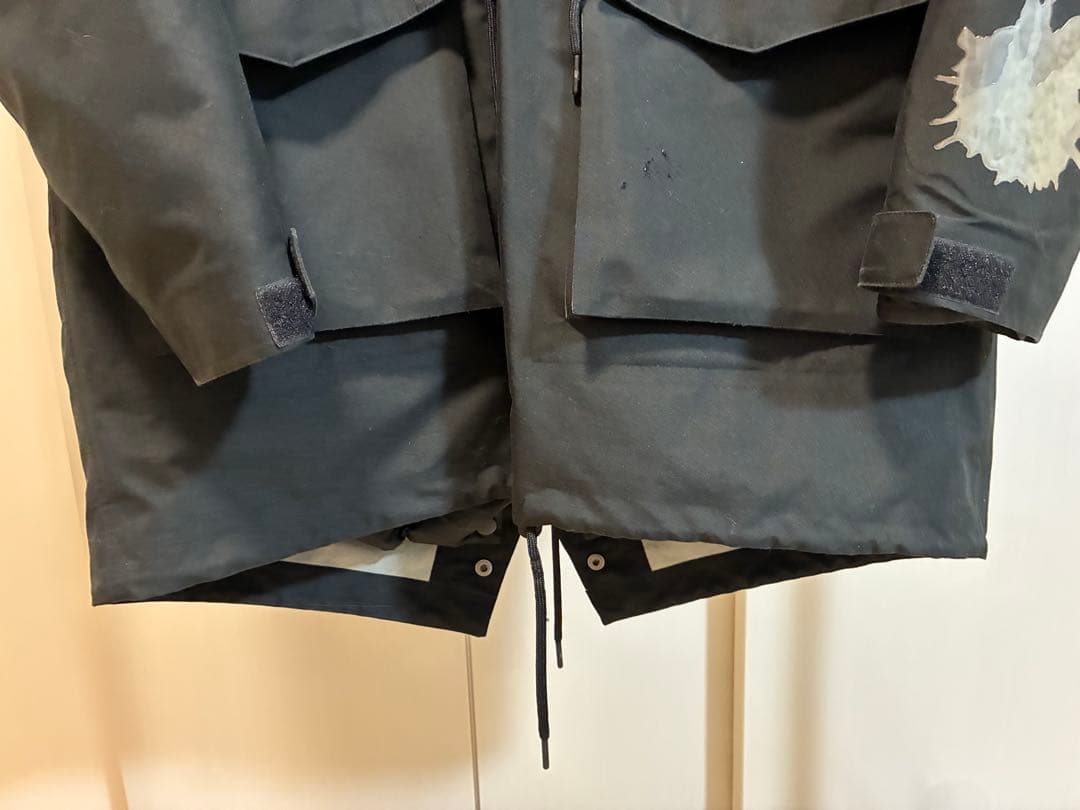 【美品】ナイキ　アンダーカバー　レイヤーフィッシュテイルパーカー　コラボ　コート