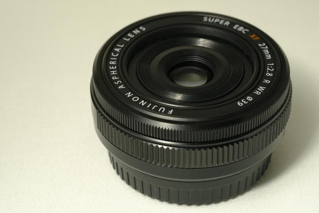 【中古】FUJIFILM XF27mm F2.8 R WR パンケーキ 単焦点