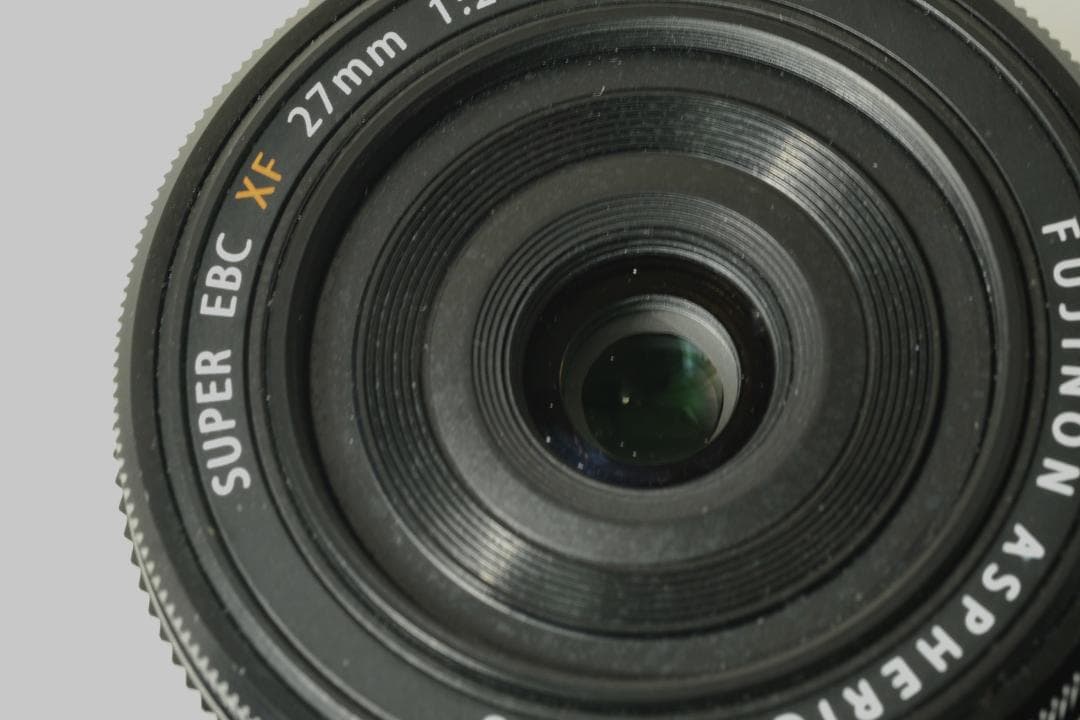 【中古】FUJIFILM XF27mm F2.8 R WR パンケーキ 単焦点