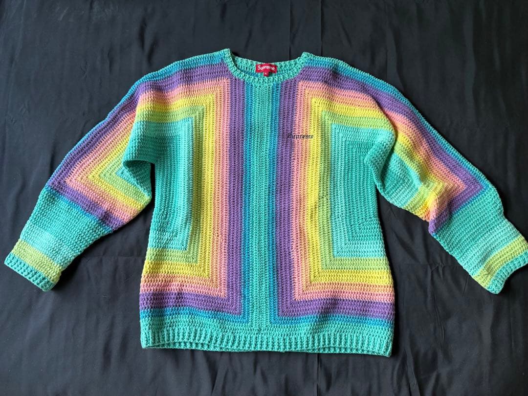 トップス Supreme 22SS Hand Crocheted Sweater