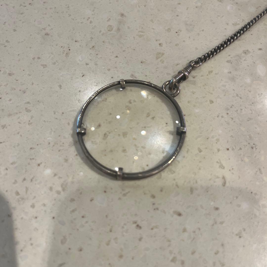 ANN DEMEULEMEESTER ルーペネックレス