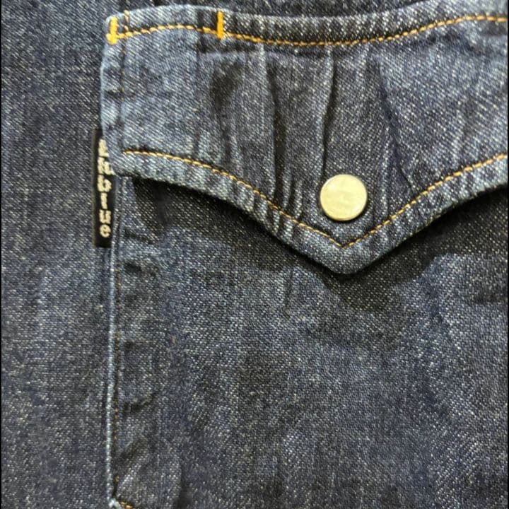 トップス BLUE BLUE - DENIM WESTERN BIG SHIRT