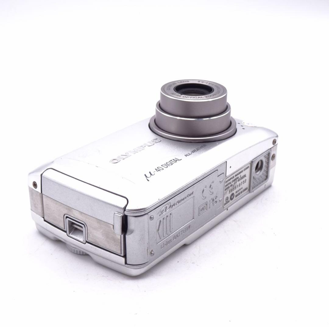 【動作確認済】 OLYMPUS μ 40 digital オールドコンデジ