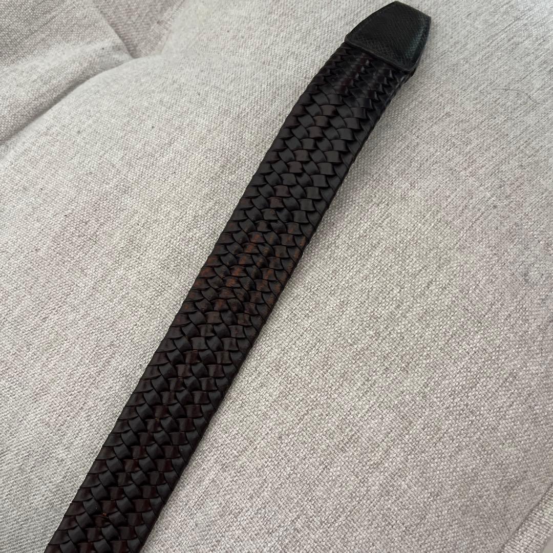 ルイ・ヴィトン ブラックレザー ベルト