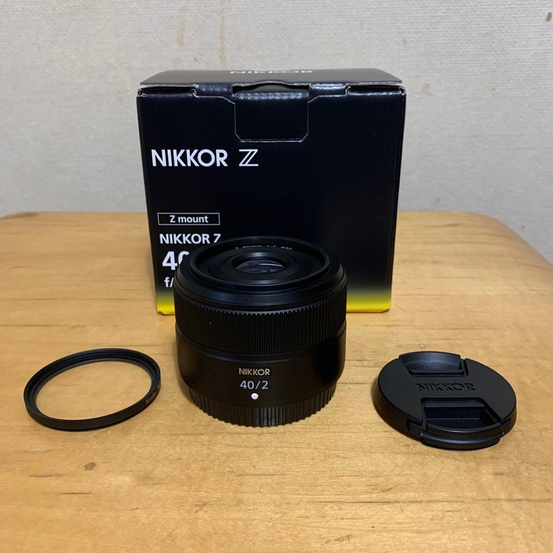 NIKKOR Z 40mm F2フィルター付き