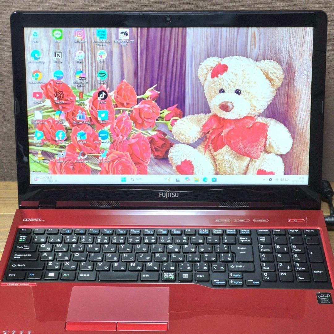 在宅ワークに最適！初心者設定済 最新Windows11 ノートパソコン 194