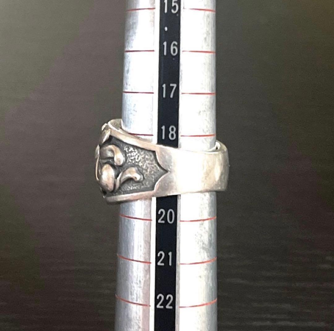 ラヴィッシュ ルーシー アイビー ワイド SILVER リング約18.5〜19号