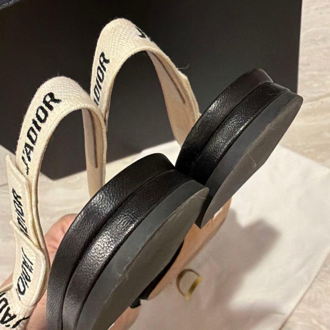 Dior スリングバック ミュール