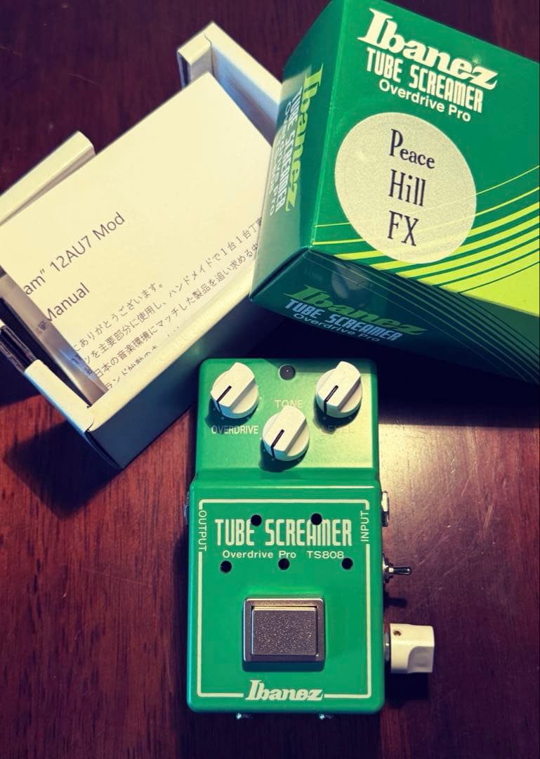 ギター Peace Hill FX 12AU7 Modified TS808