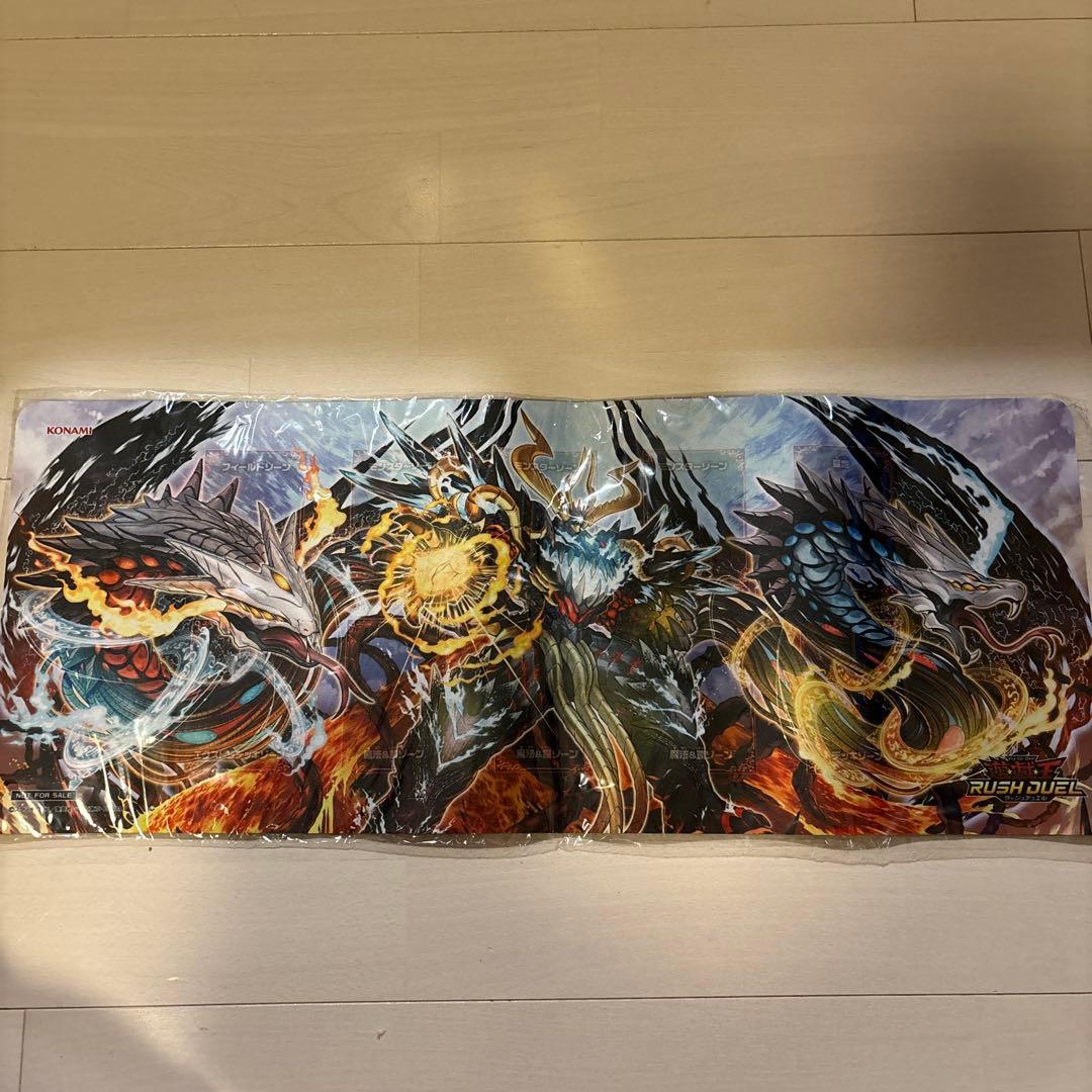 遊戯王ラッシュデュエル オーバーラッシュレア8枚&プレイマット