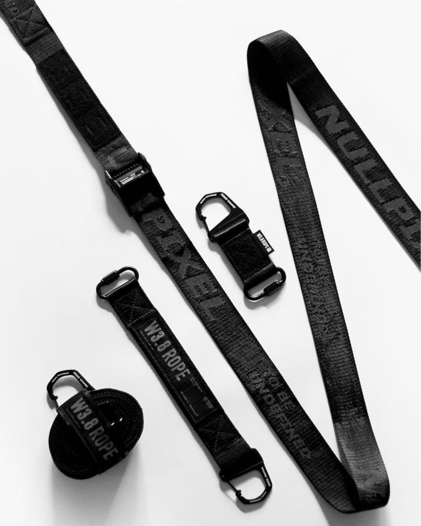 NULLPIXEL W3.8 ROPE BLACK EDITION 4本セット