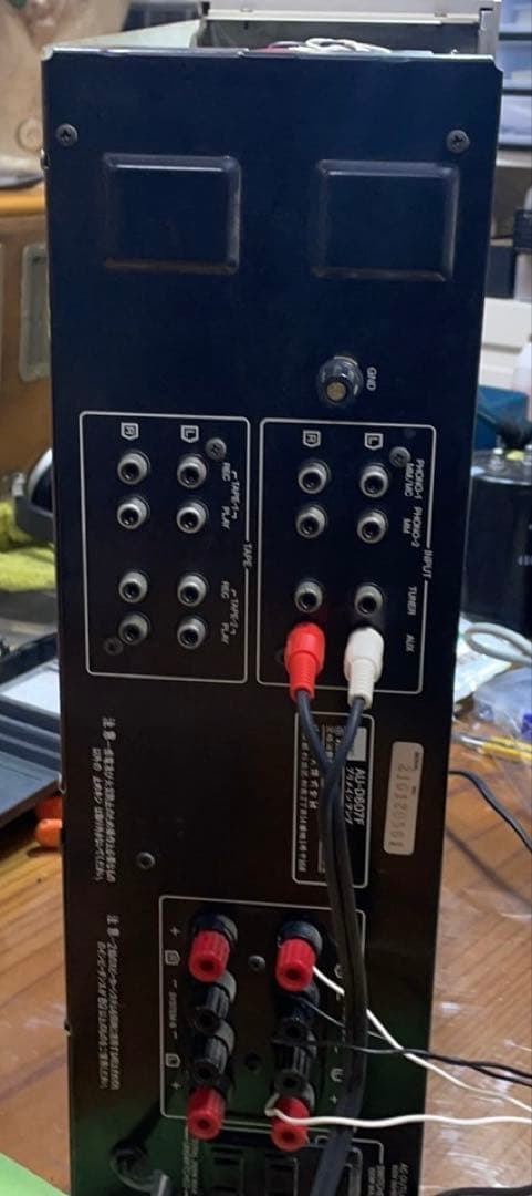 サンスイ　AU-D607F プリメインアンプ　シルバー　動作品