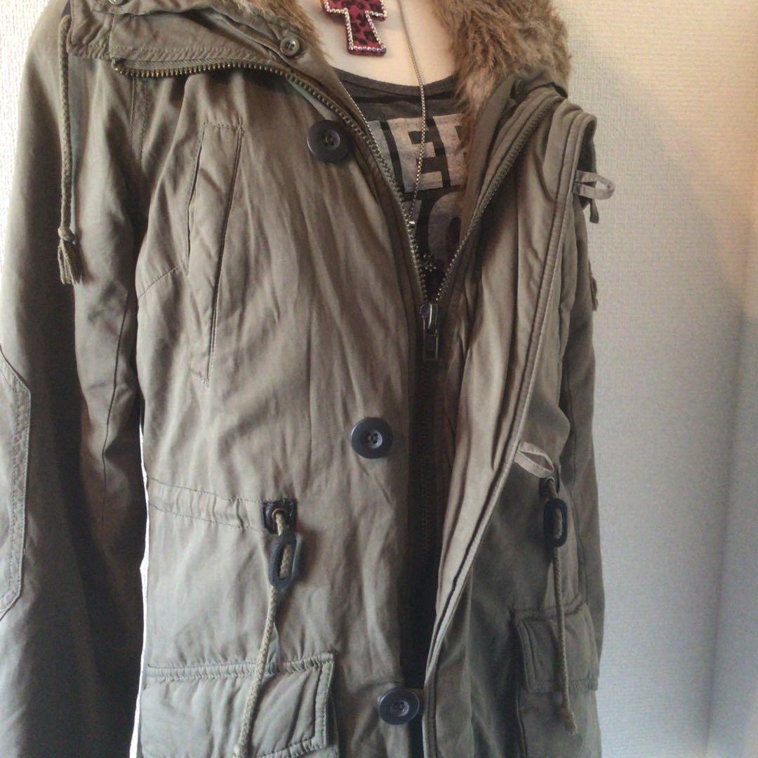 y2k エコファー　グランジフェアリーモッズコート 平成ギャル　archive