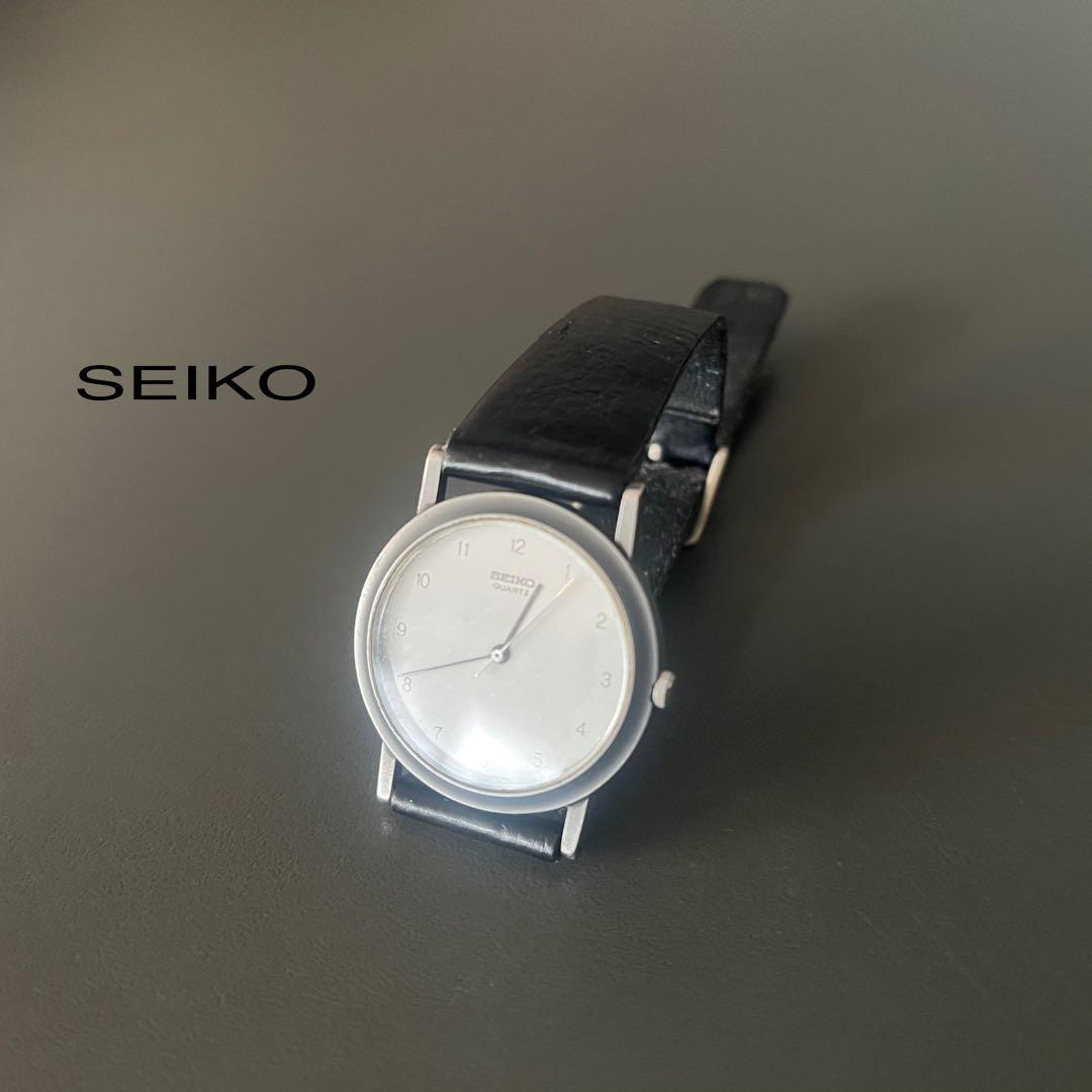 SEIKO シャリオ 腕時計 ウォーツー 80’年代物 7431-6100