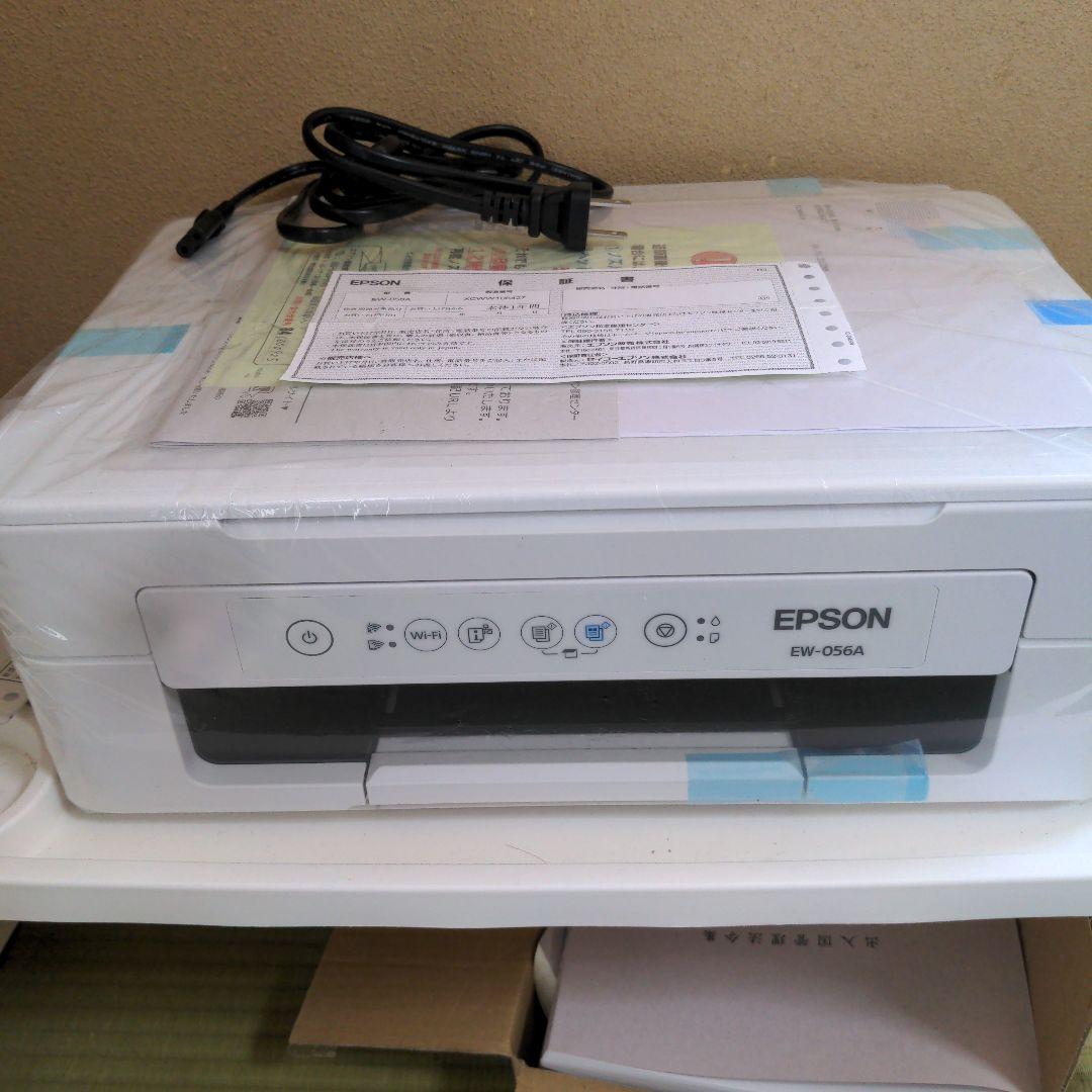 EPSONプリンター　EW-056A　白
