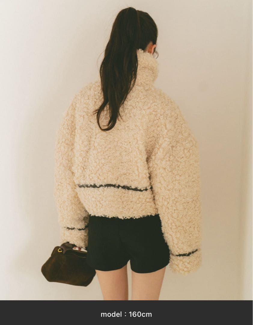 VANNIE U プードルファーダッフルコート