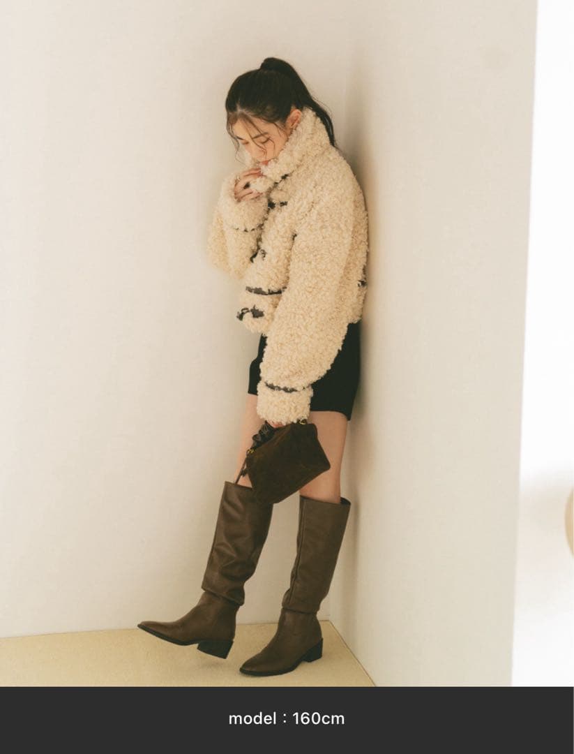 VANNIE U プードルファーダッフルコート