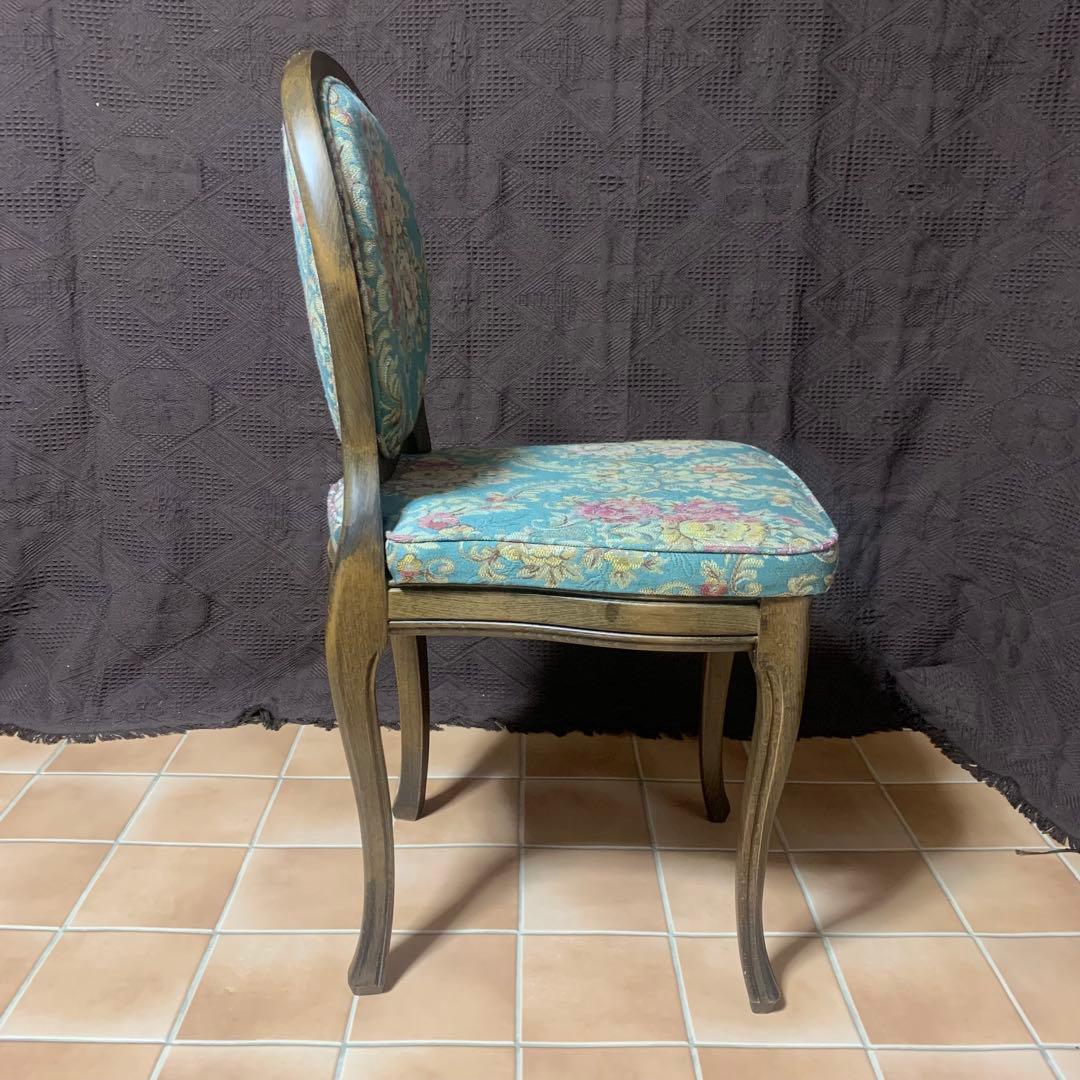 【条件付限定セール中】【極美品】松永工房 チェア 猫脚 ドレッサー椅子 姫系家具