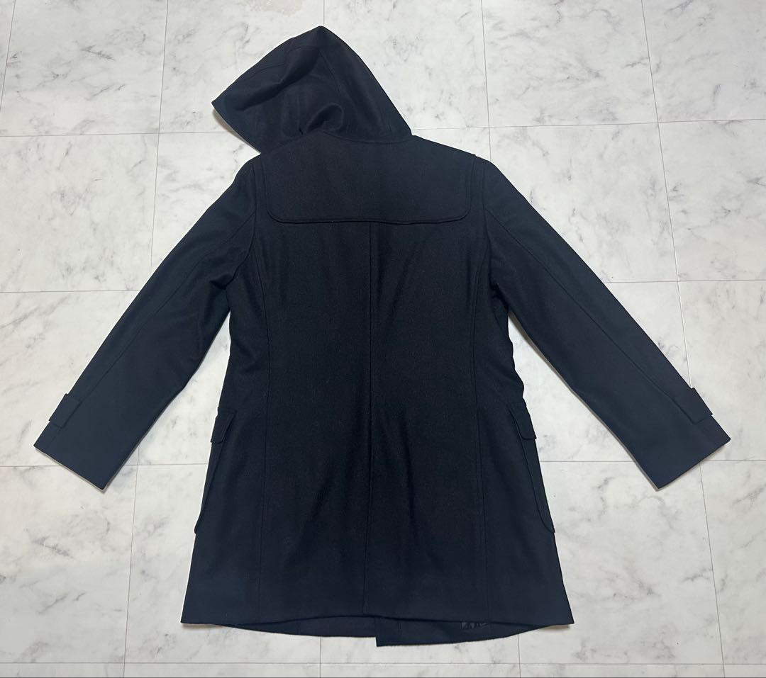 KANKO 軽量ウールダッフルコート M ブラック　2024AW