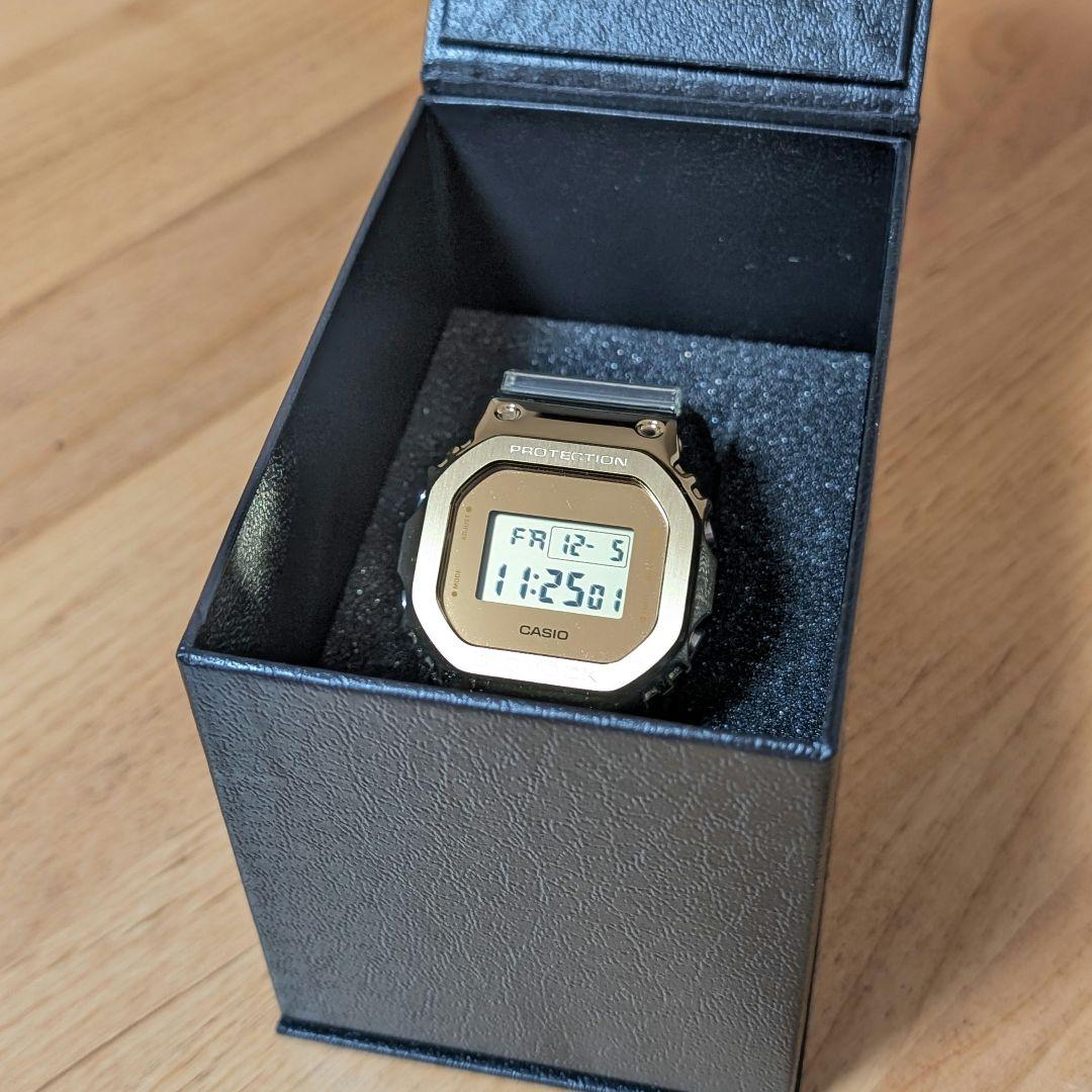 【未使用品】G-SHOCK GM-5600SG-9JF ゴールド×スケルトン