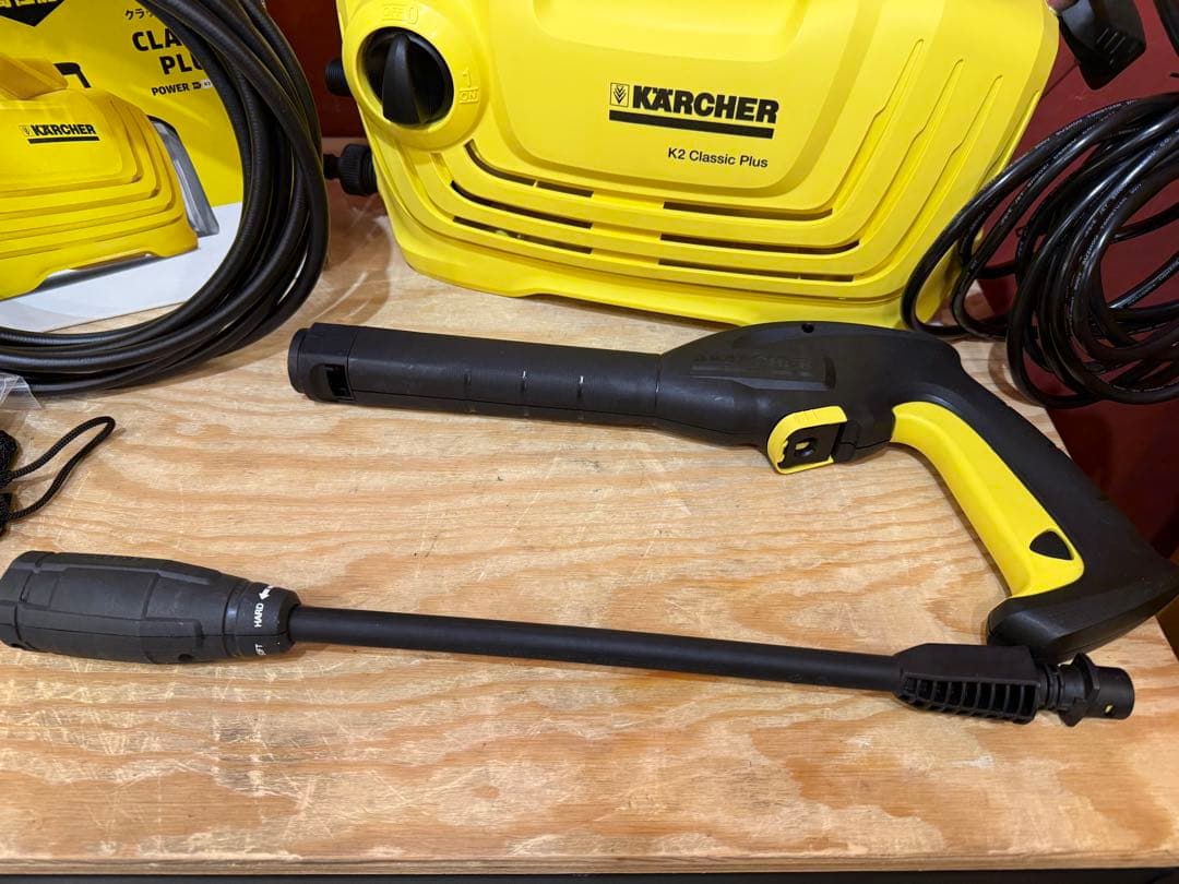【美品】 KARCHER ケルヒャー K2 CLASSIC PLUS 高圧洗浄機