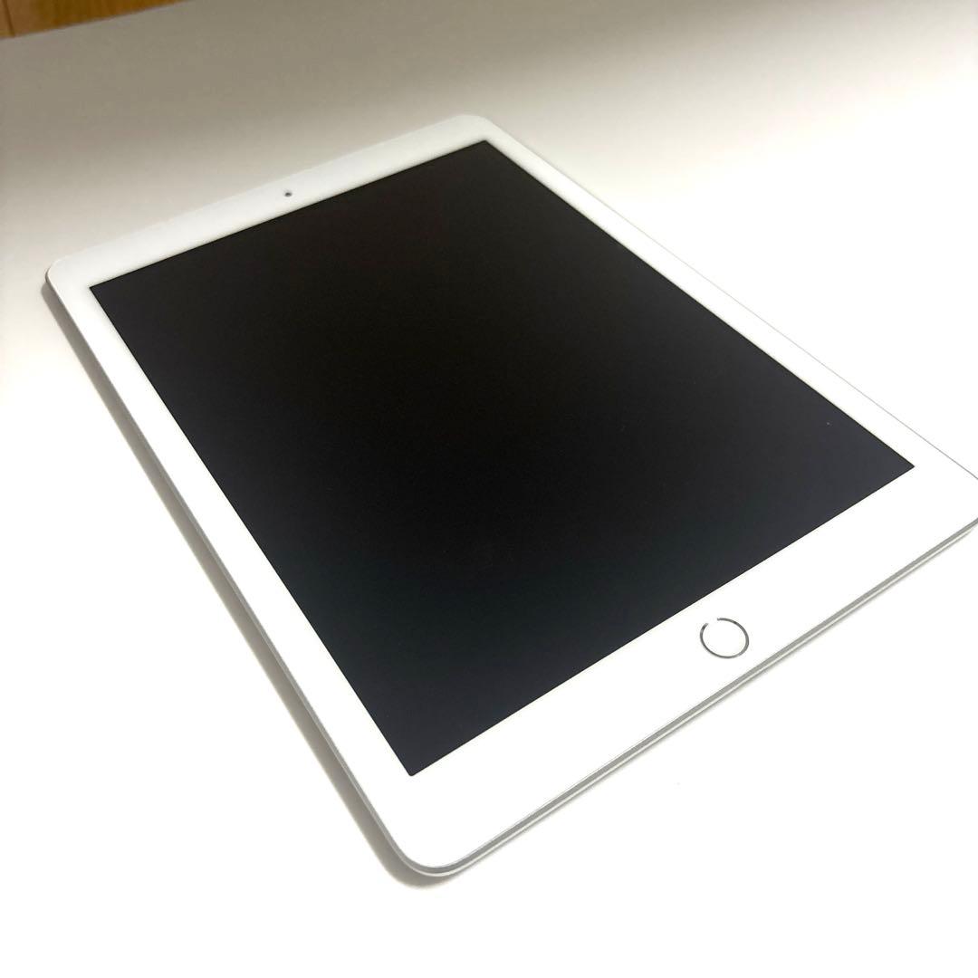 【中古・美品/除菌済】iPad2018 Wi-Fi 128GB シルバー