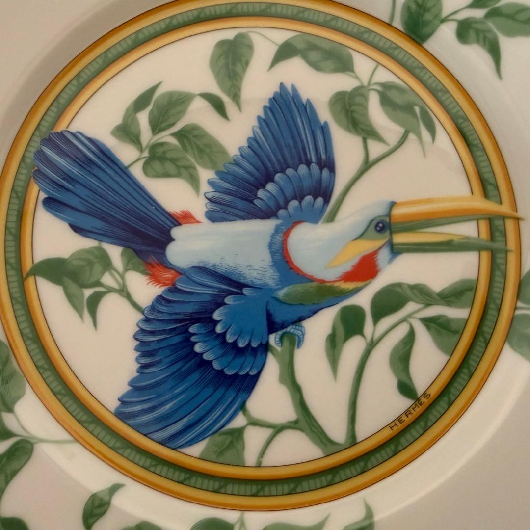 【りかるめ】エルメス HERMES トゥカン プレート21.5cm