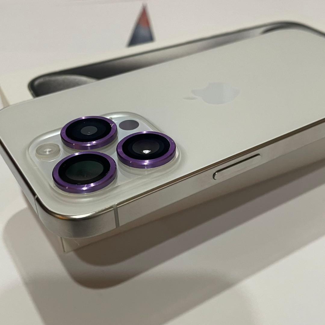 iPhone 15 Pro 256GB ホワイト チタニウムSIMフリー