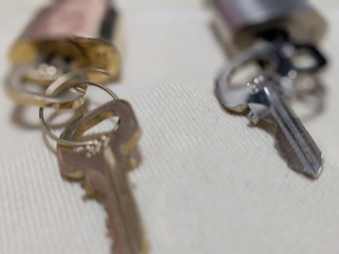 ルイ・ヴィトン キーホルダー ロック 2個セット