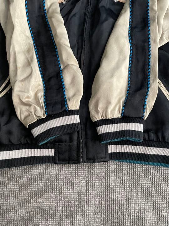 花旅楽団　スカジャン　鯨　日の丸　富士