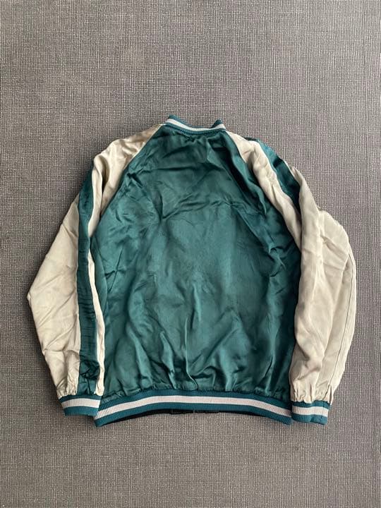 花旅楽団　スカジャン　鯨　日の丸　富士