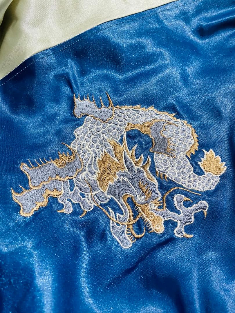 JUNGLE STORM 美品 日本製 スカジャン ドラゴン刺繍 限定版