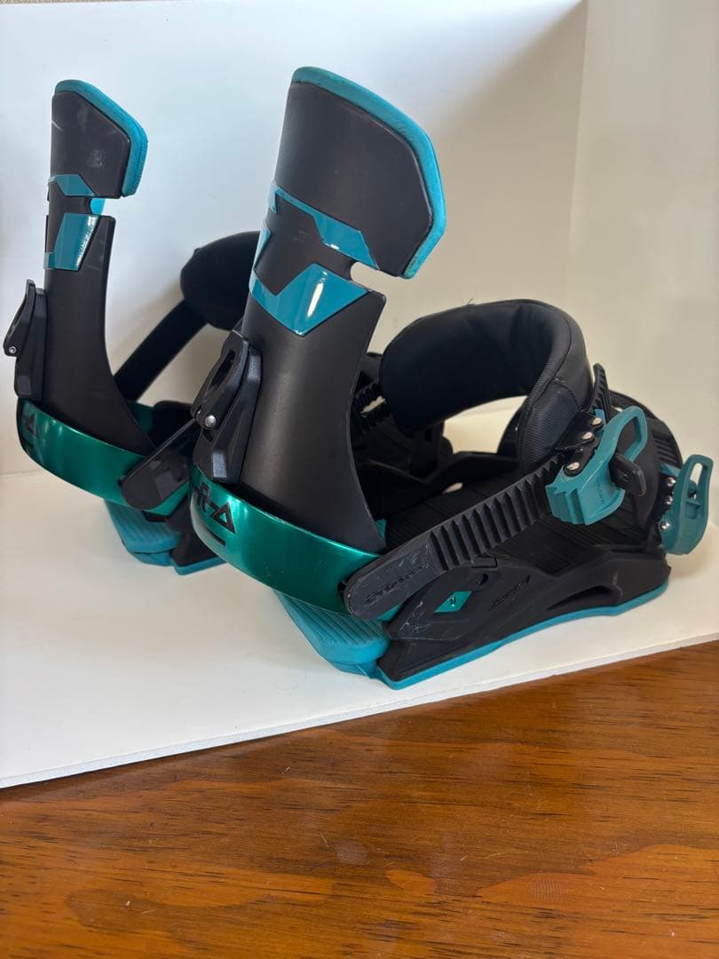 DRAKE ドレイク スノーボードビンディング ブラック/ターコイズ