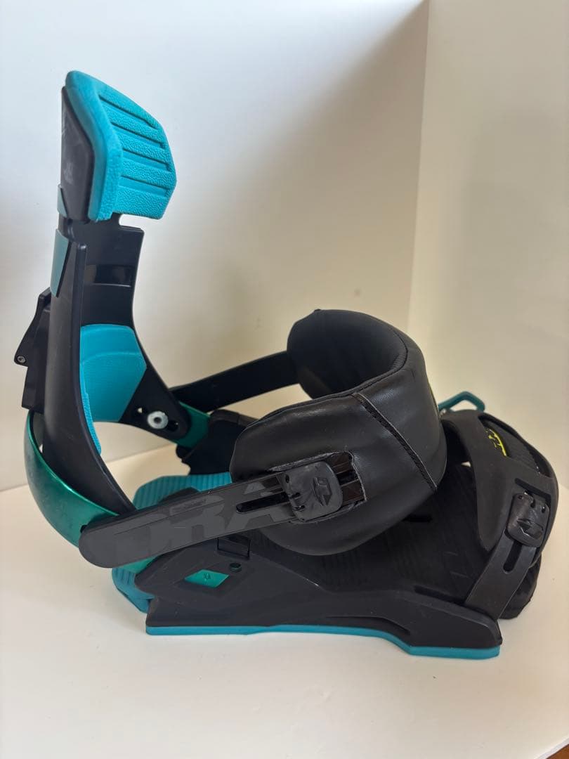 DRAKE ドレイク スノーボードビンディング ブラック/ターコイズ