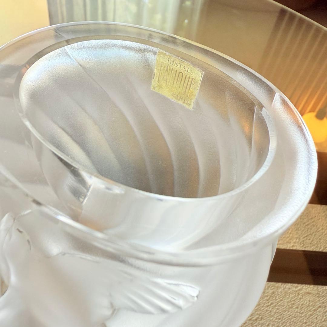 Lalique ルネ・ラリック　花瓶　フラワーベース