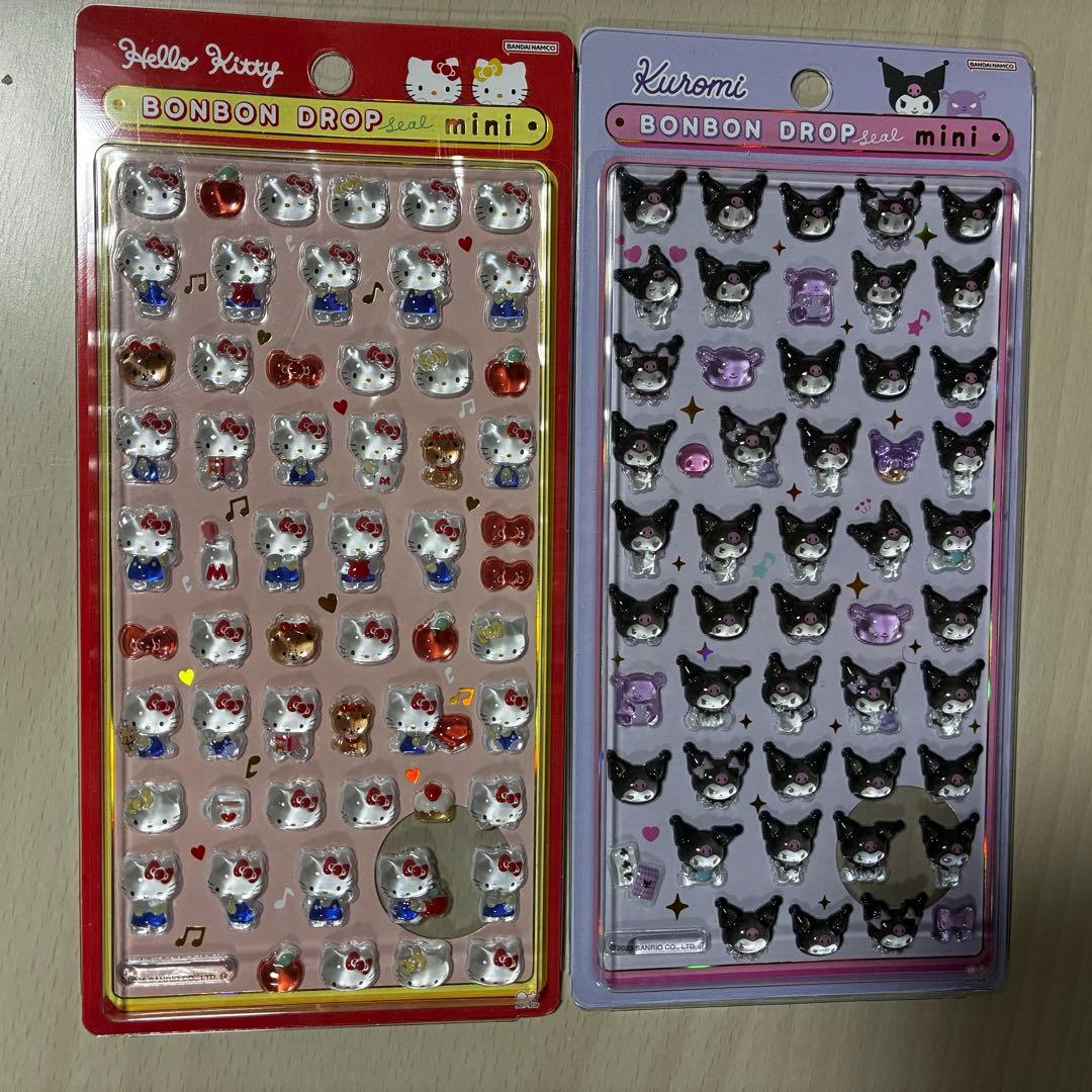 サンリオ　ボンボンドロップシール　ミニ　全種