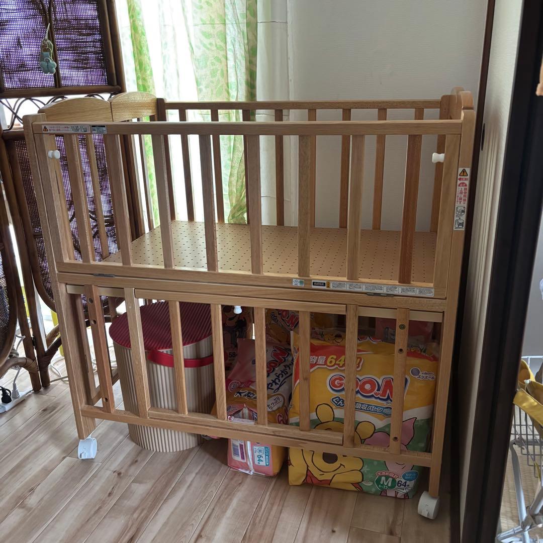 【ドラえもん】カトージ　折りたたみミニベッド　60×90cm