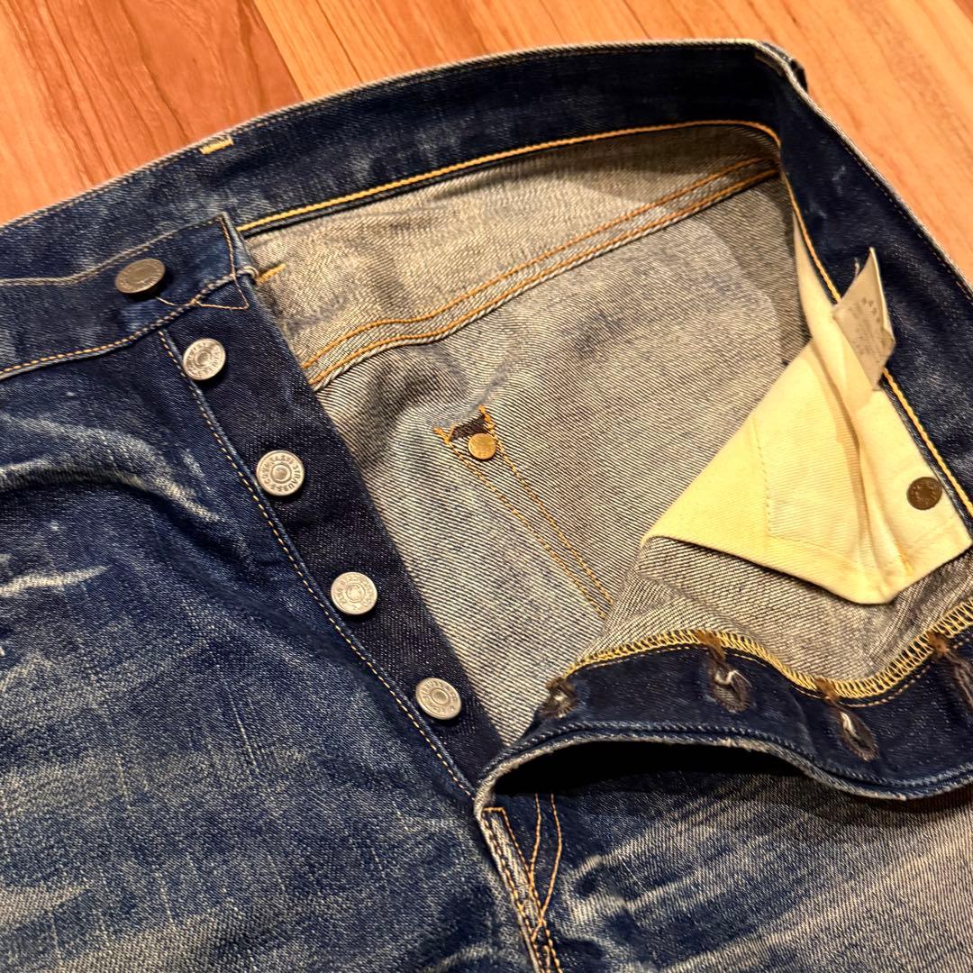 雰囲気最高！LEVI‘S 501XX 1955 W34【鬼ヒゲ！ハチノス】
