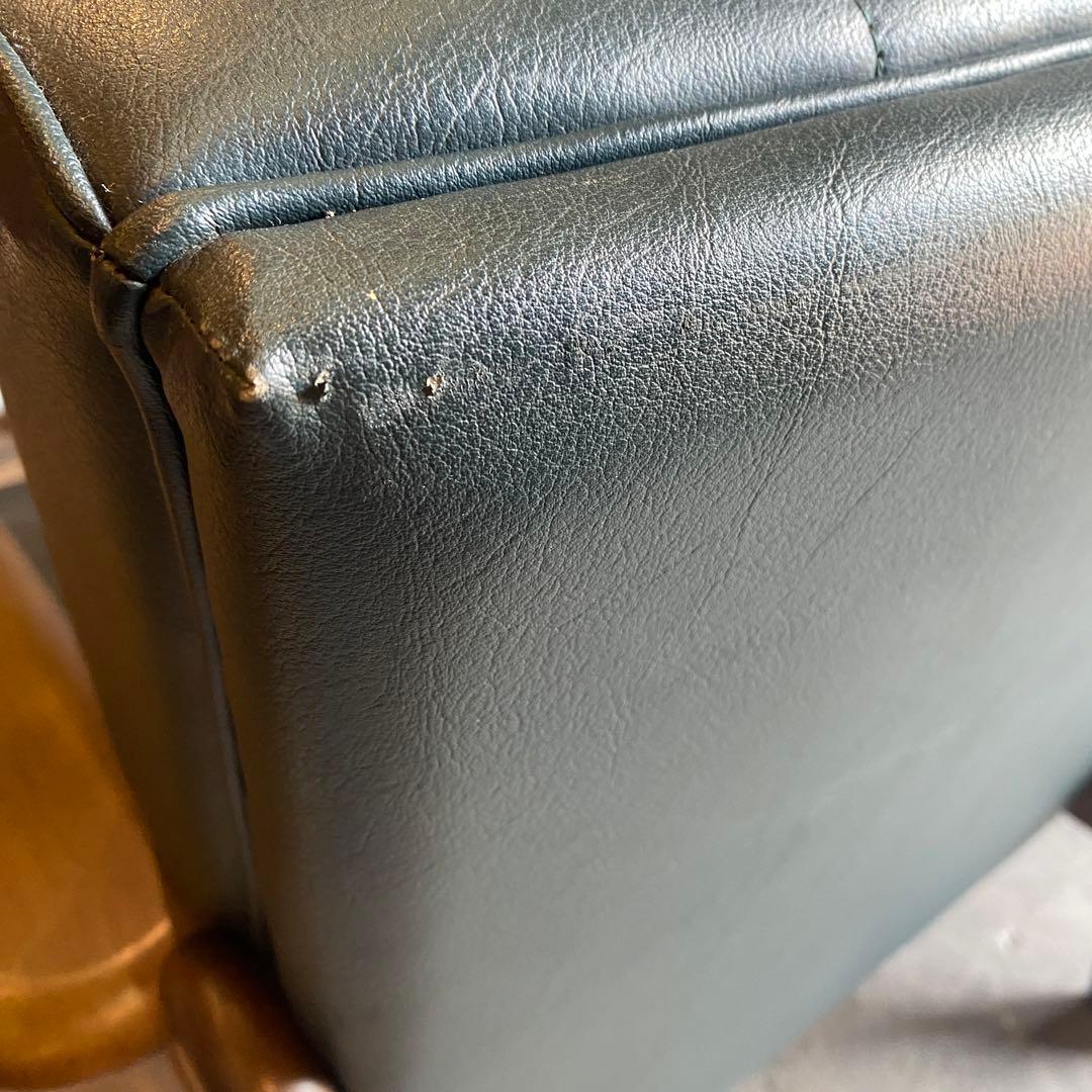 karimoku カリモク 1人掛けソファ 1シーター ネイビー紺