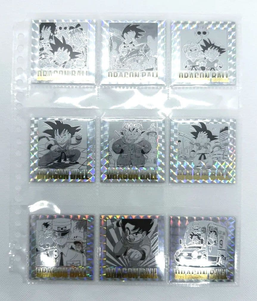 ドラゴンボール40周年記念 オリジナルイラストレーション シールウエハース