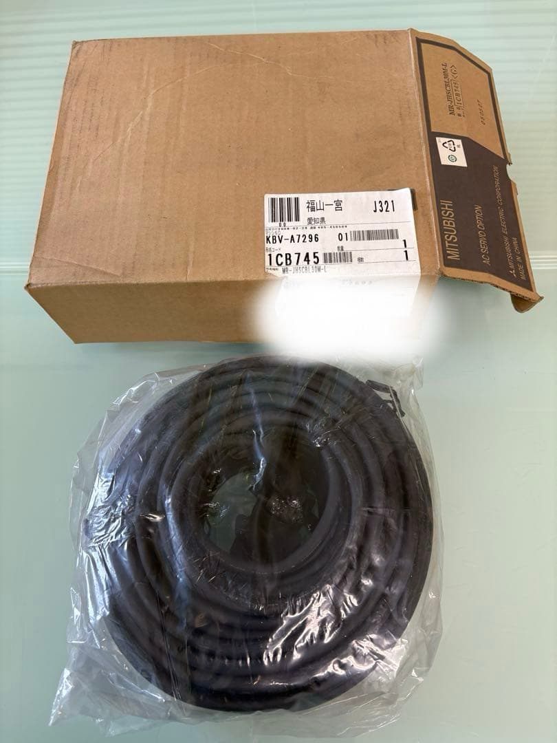 【新品】MR-JHSCBL30M-L エンコーダケーブル