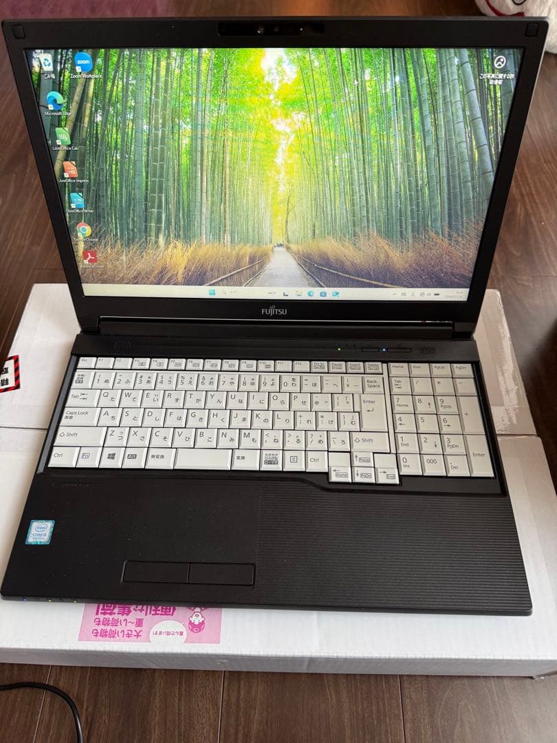 【整備済】富士通LIFEBOOK 第8世代i5/メモリ16GB/Win11対応