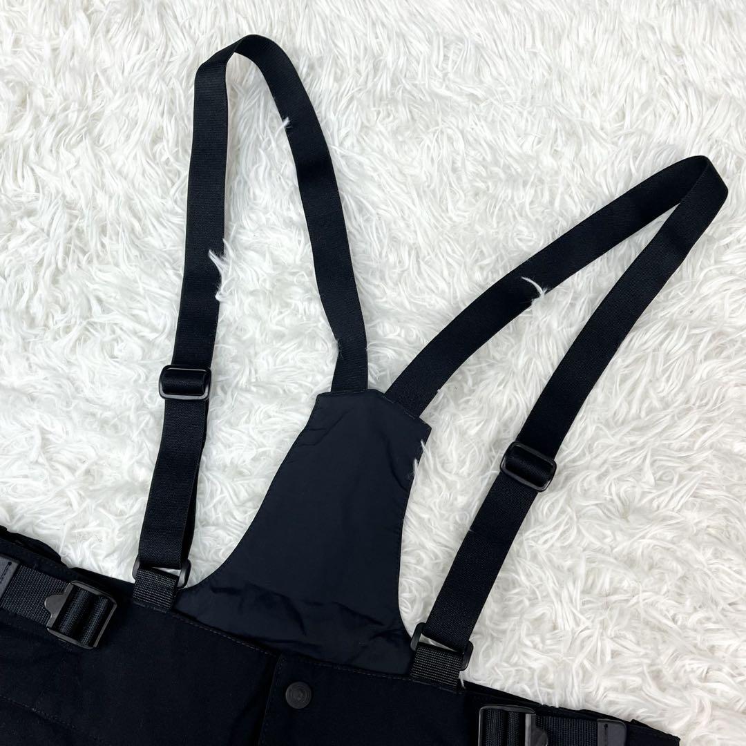 極美品 モンベル ドライテック インシュレーテッドビブ パンツ メンズ ウェア