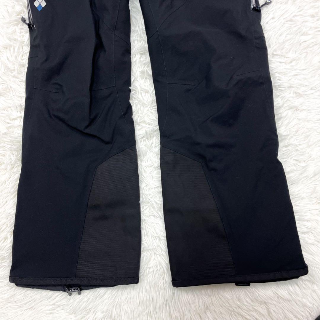 極美品 モンベル ドライテック インシュレーテッドビブ パンツ メンズ ウェア