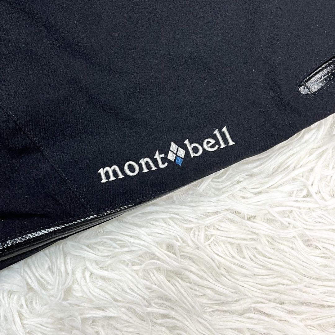 極美品 モンベル ドライテック インシュレーテッドビブ パンツ メンズ ウェア