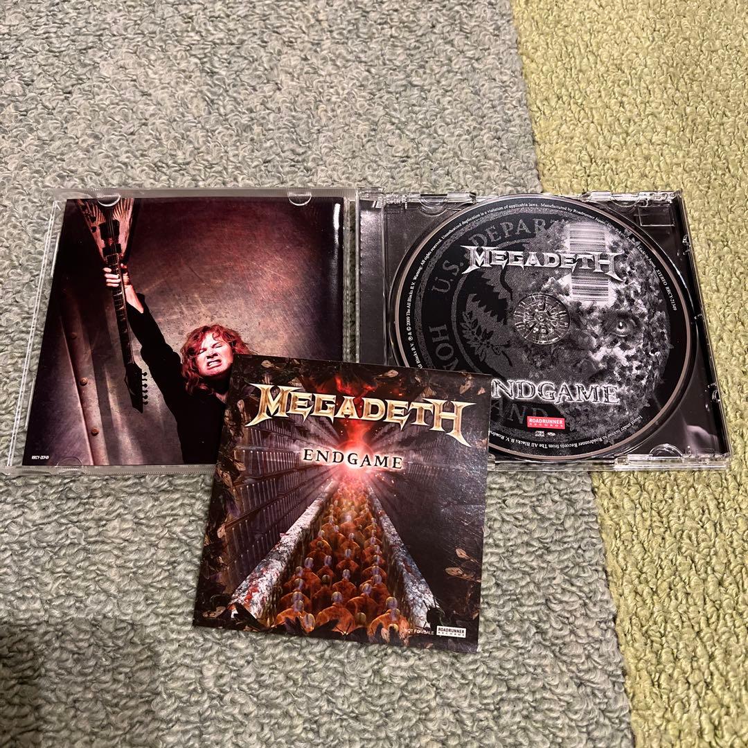 国内初回特典有盤含むMEGADETH国内帯付 CD ９枚セット