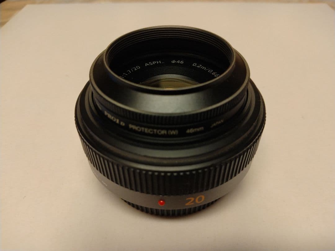 レンズ(単焦点) Panasonic LUMIX G 20mm F1.7 ASPH H-H020