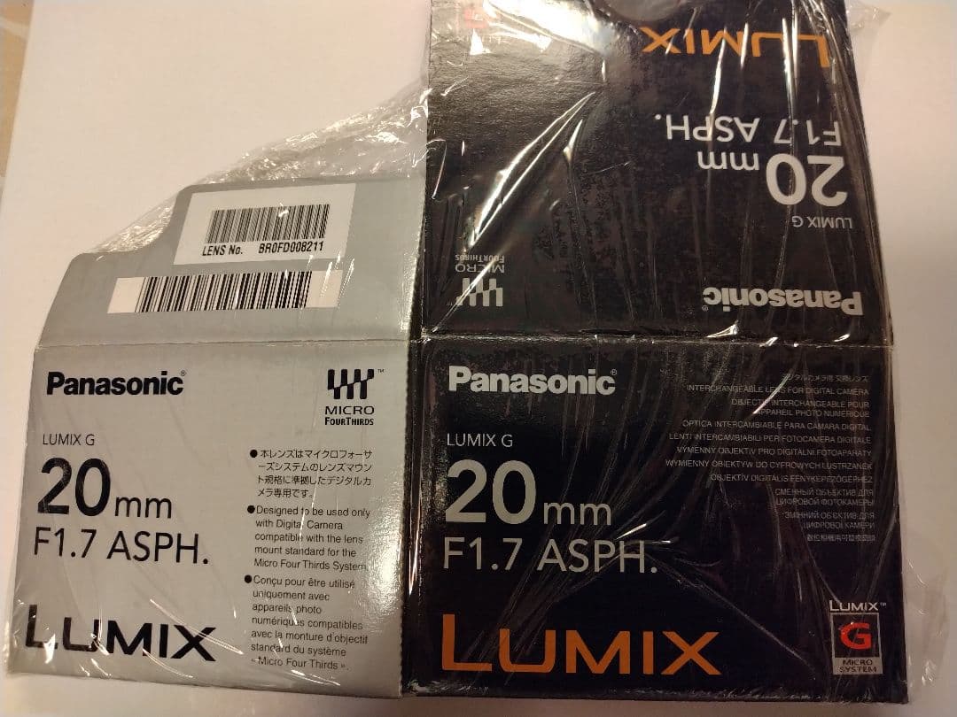 レンズ(単焦点) Panasonic LUMIX G 20mm F1.7 ASPH H-H020